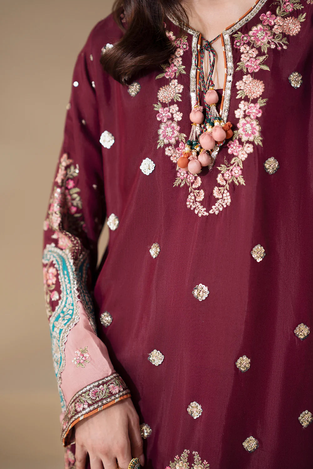 DEEP BURGUNDY | E0919/104/414 | Winter '25 | Ethnc