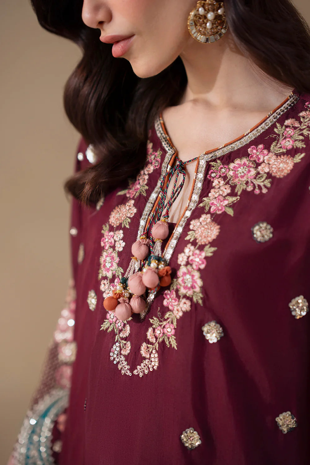 DEEP BURGUNDY | E0919/104/414 | Winter '25 | Ethnc