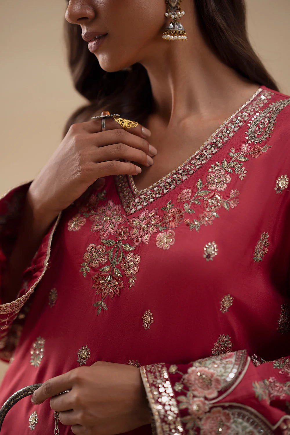 DEEP BURGUNDY | E0942/104/414 | Winter '25 | Ethnc