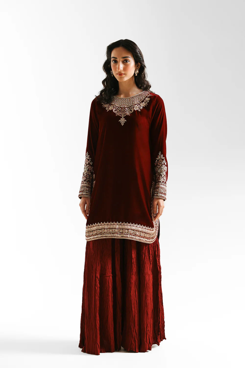 DEEP BURGUNDY | E0962/104/414 | Luxe | Ethnc