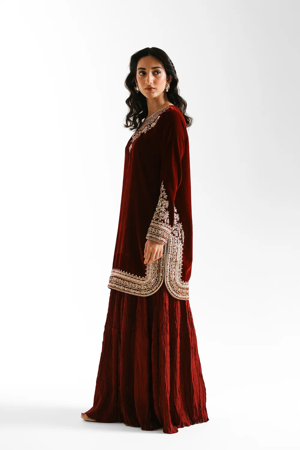 DEEP BURGUNDY | E0962/104/414 | Luxe | Ethnc