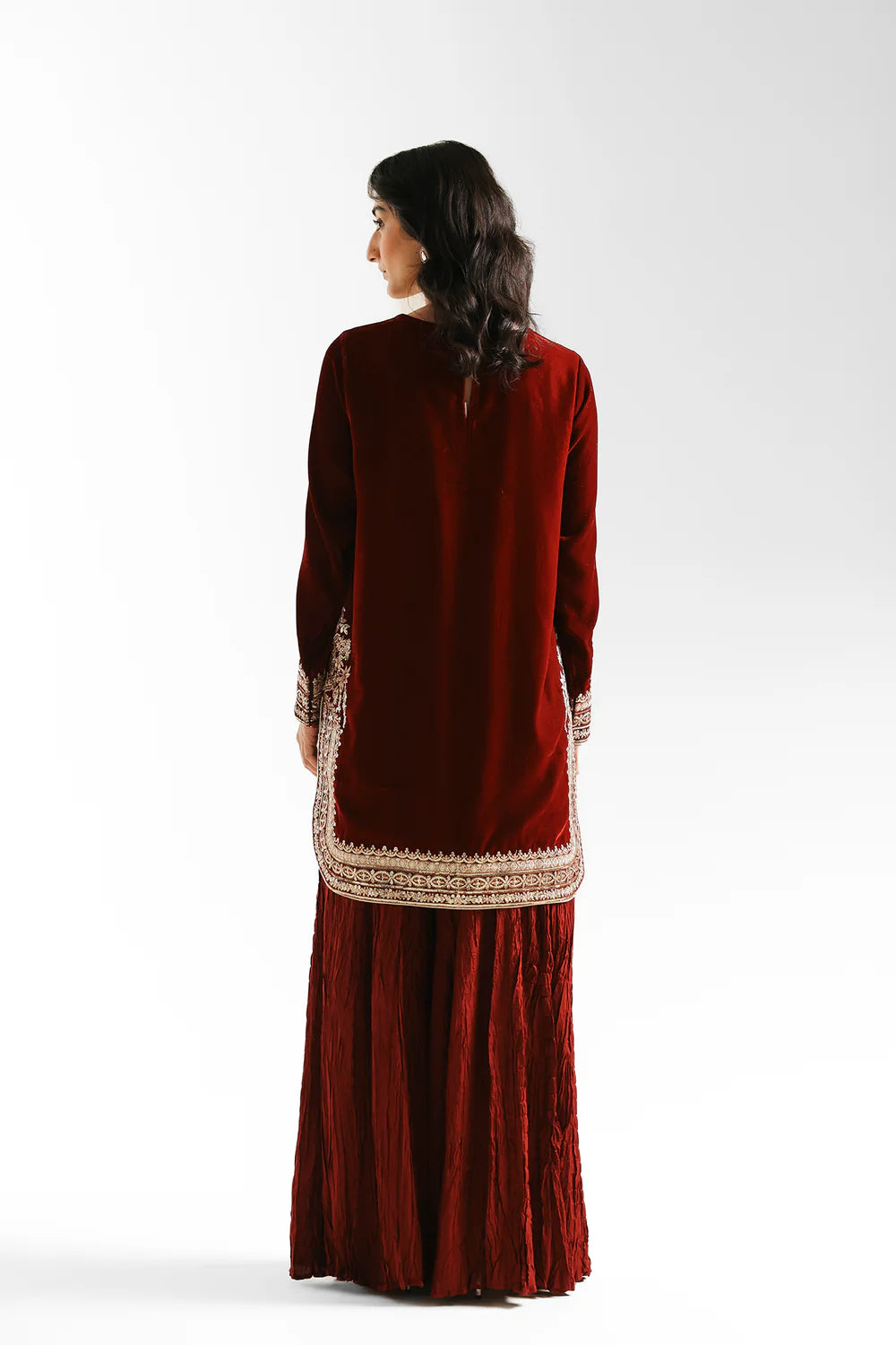 DEEP BURGUNDY | E0962/104/414 | Luxe | Ethnc