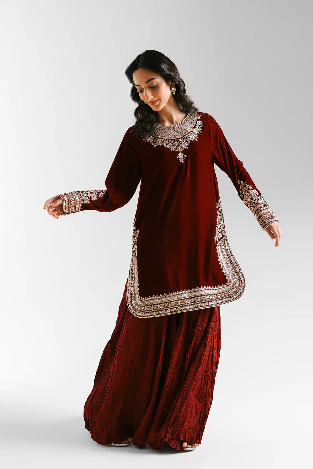 DEEP BURGUNDY | E0962/104/414 | Luxe | Ethnc