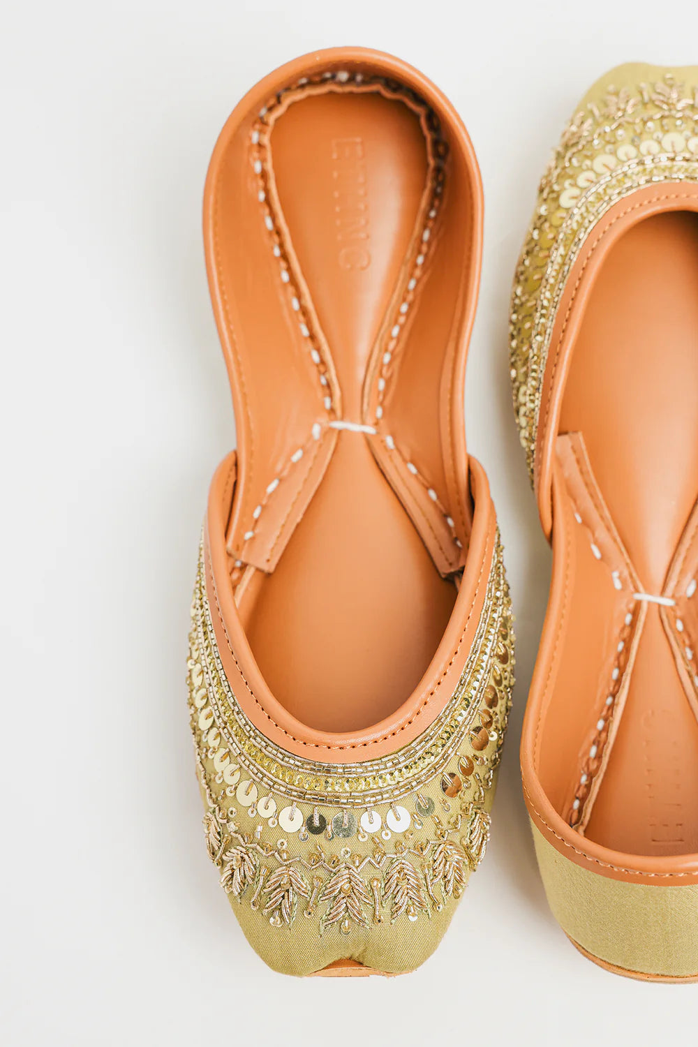 APPLE GREEN | E1013/109/126 | ETHNC | FOOTWEAR