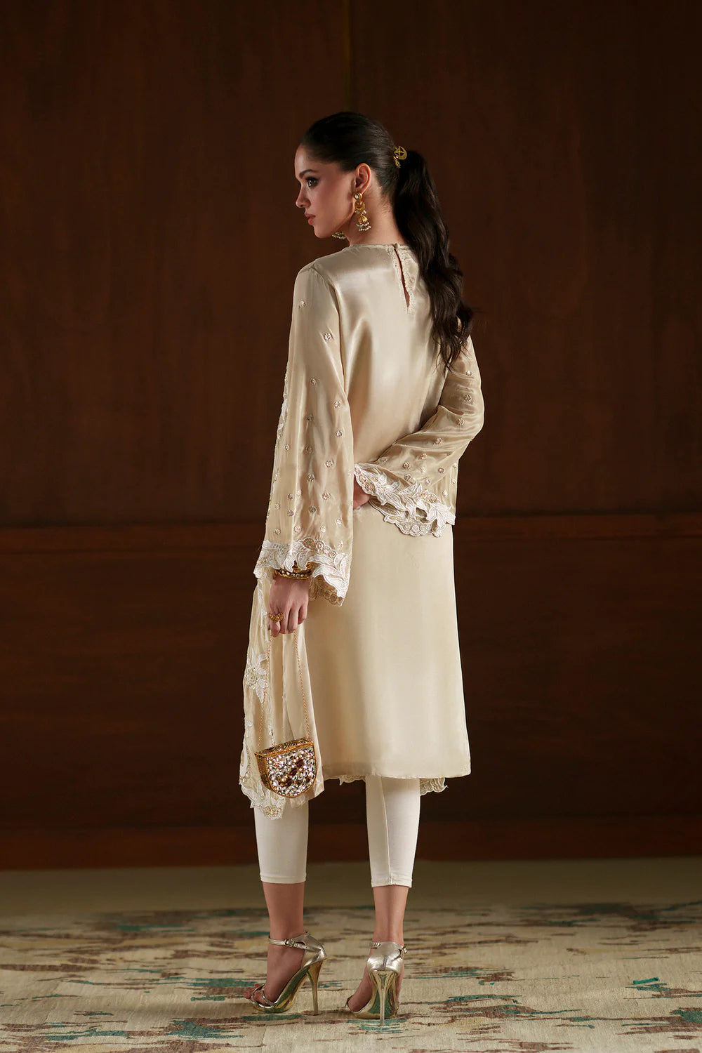 YELLOW BEIGE | E1019/104/112 | Women Boutique Summer '26- Drop 4 | Ethnc