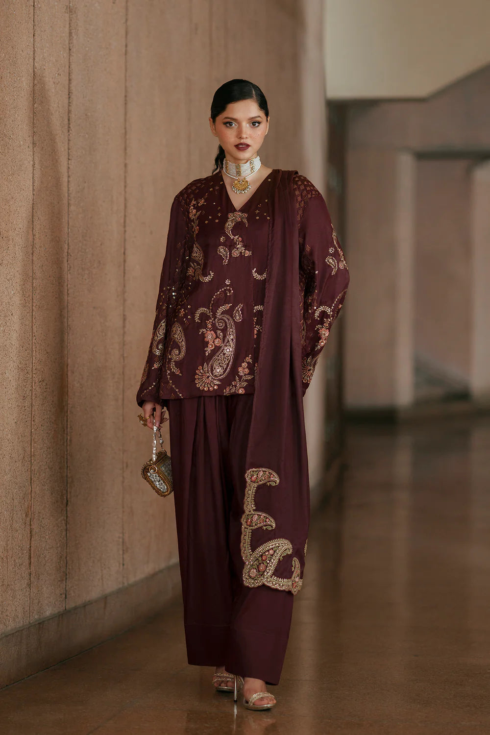 CHOCOLATE | E1048/104/318 | Luxe | Ethnc