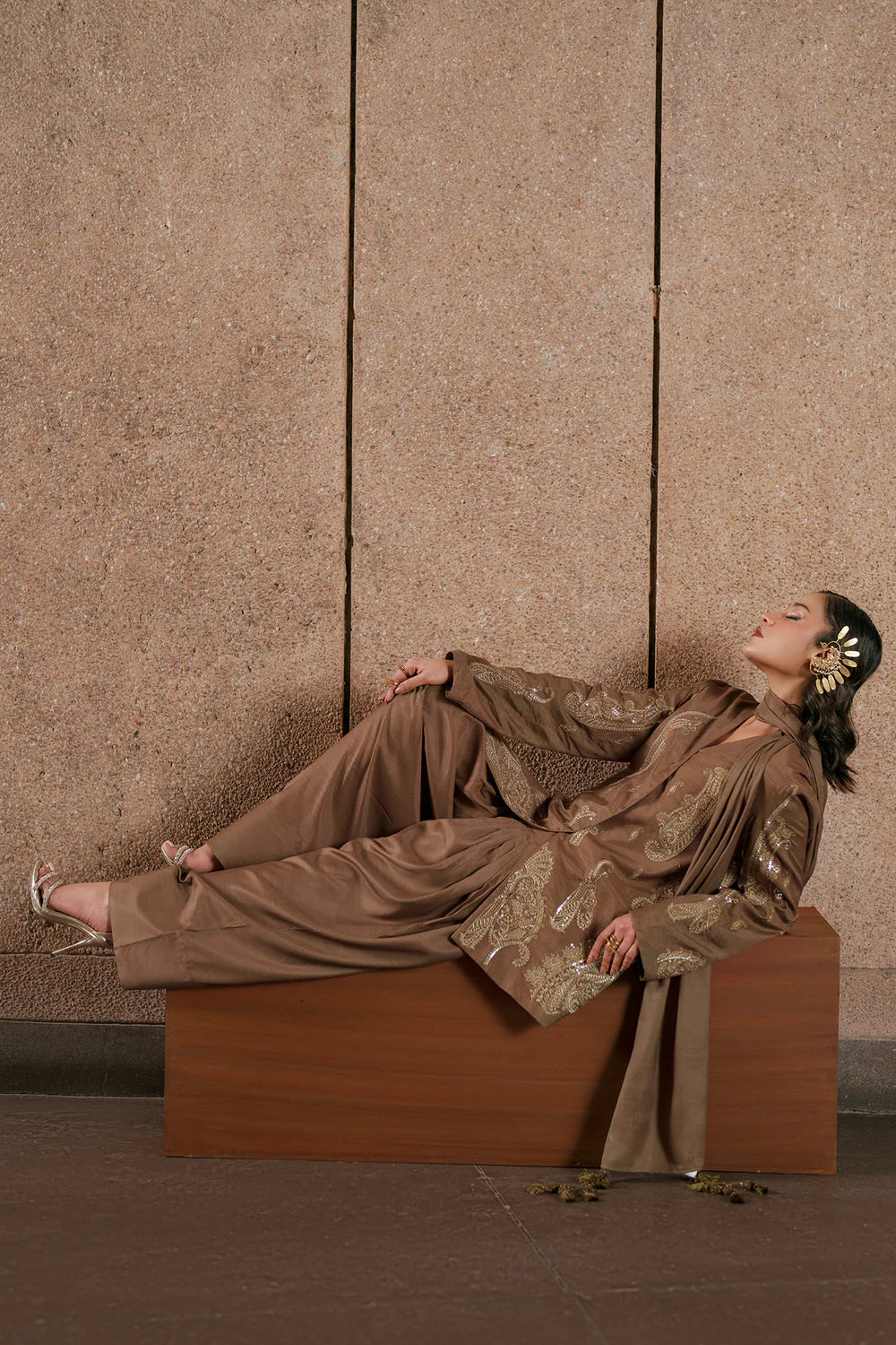 KHAKI | E1049/104/118 | Luxe | Ethnc