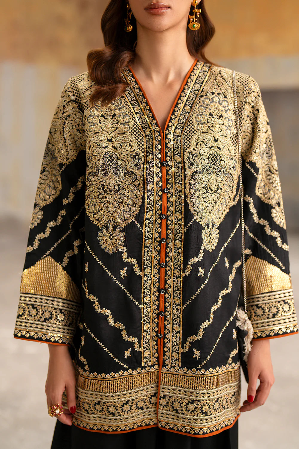 JET BLACK | E1050/104/902 | Boutique collection SS' 26 Drop 2 | Ethnc