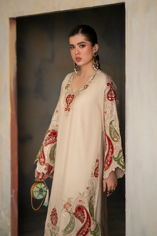 ANTIQUE WHITE | E1054/104/006 | Boutique collection SS' 26 Drop 2 | Ethnc