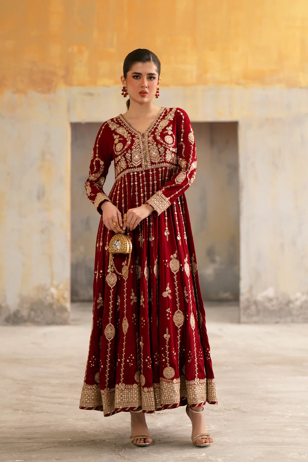 WINE | E1056/104/416 | Boutique collection SS' 26 Drop 2 | Ethnc