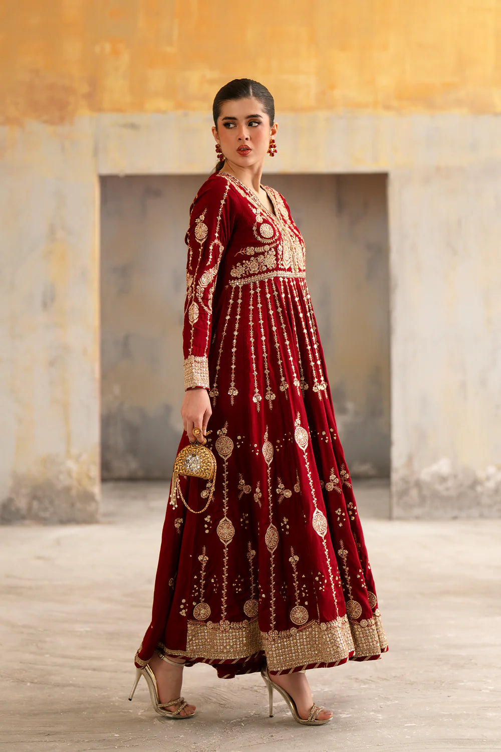 WINE | E1056/104/416 | Boutique collection SS' 26 Drop 2 | Ethnc