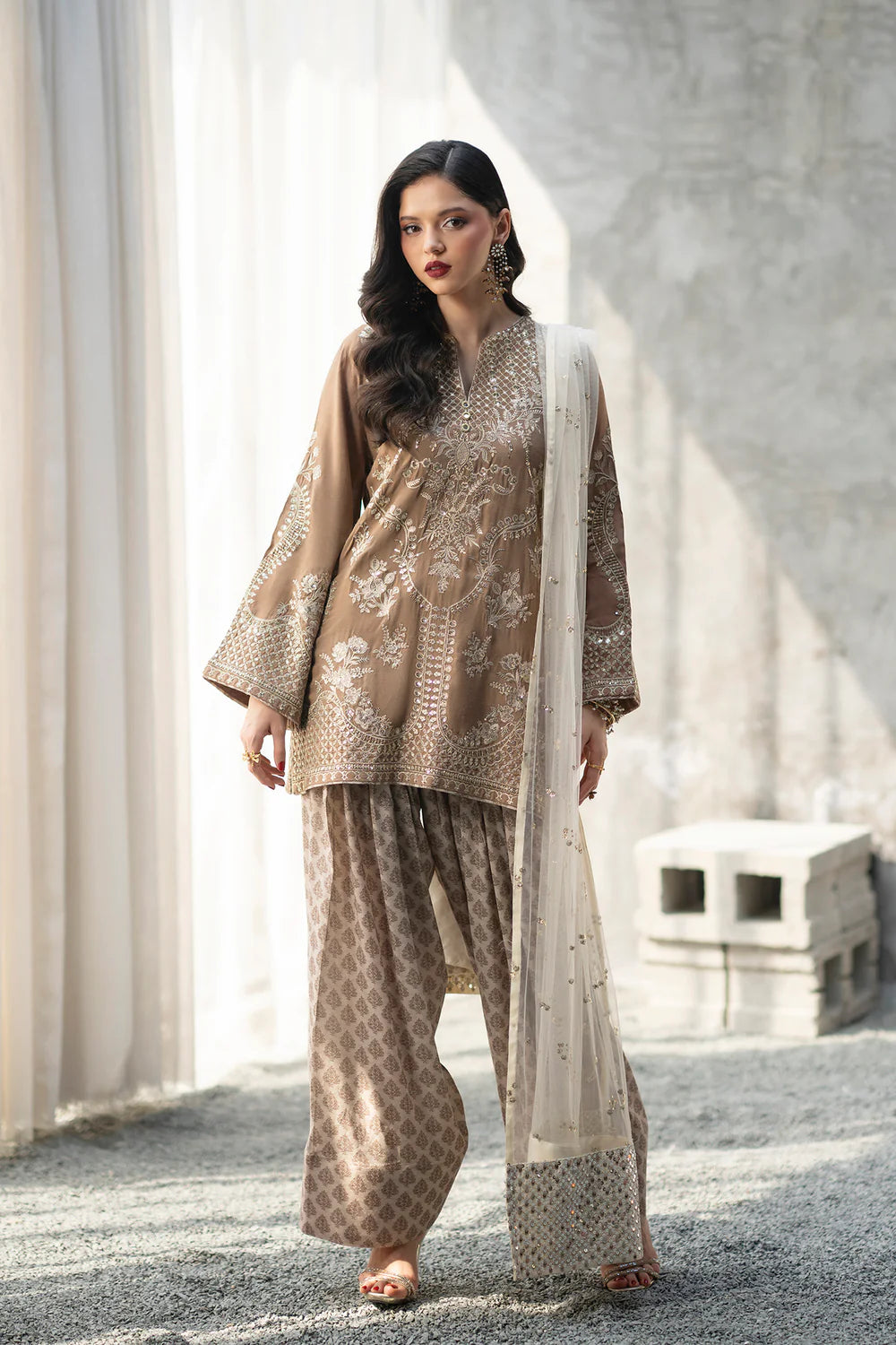 YELLOW BEIGE | E1086/104/111 | Luxe | Ethnc