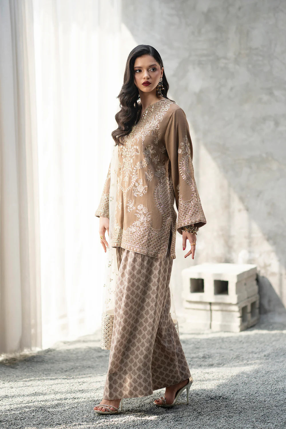 YELLOW BEIGE | E1086/104/111 | Luxe | Ethnc