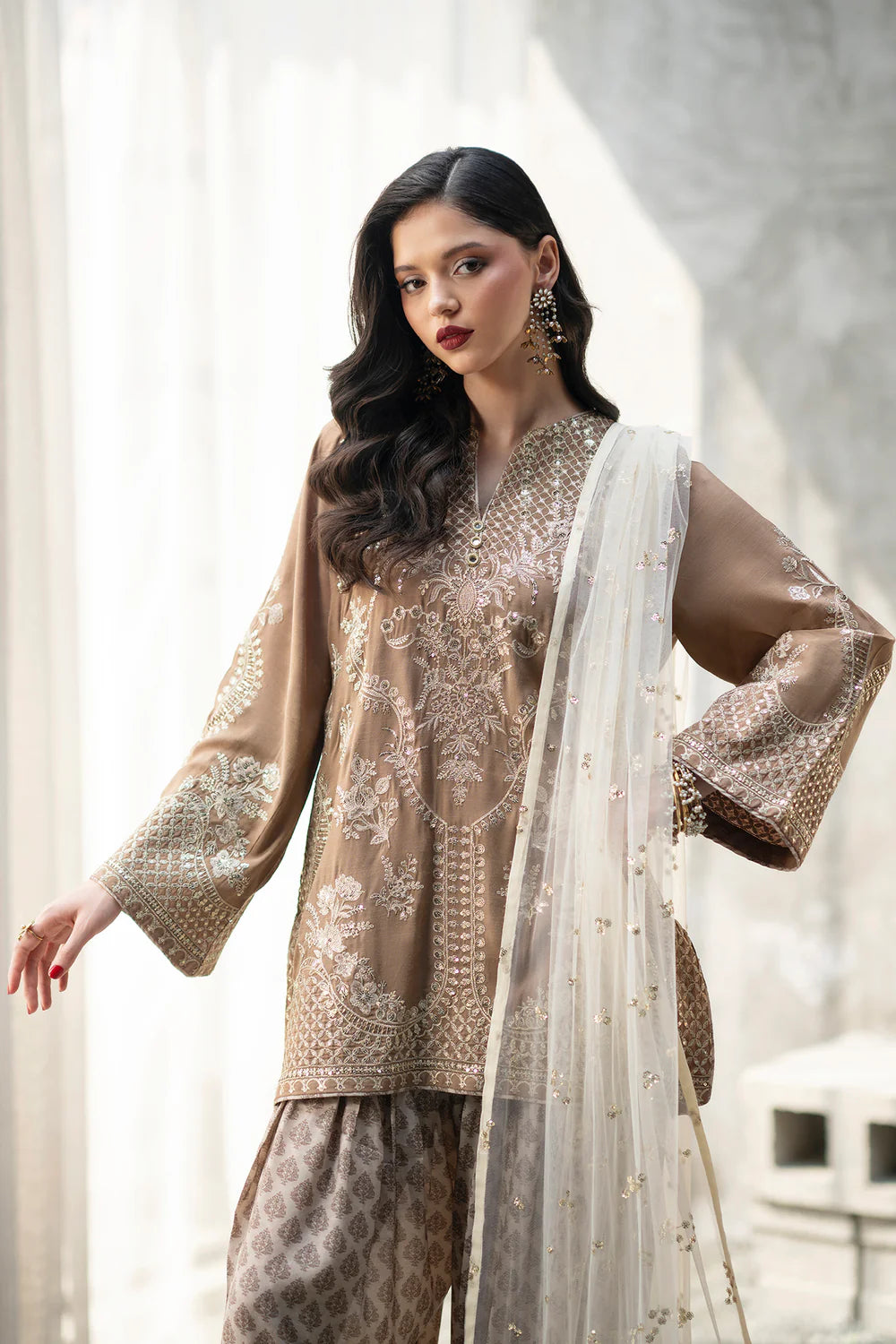 YELLOW BEIGE | E1086/104/111 | Luxe | Ethnc