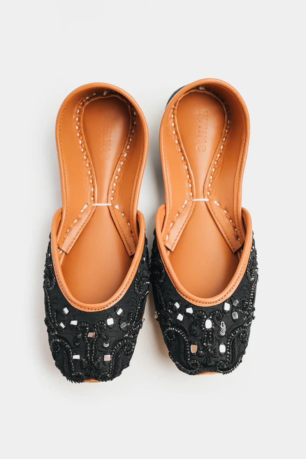 BLACK | E1109/109/901 | ETHNC | FOOTWEAR