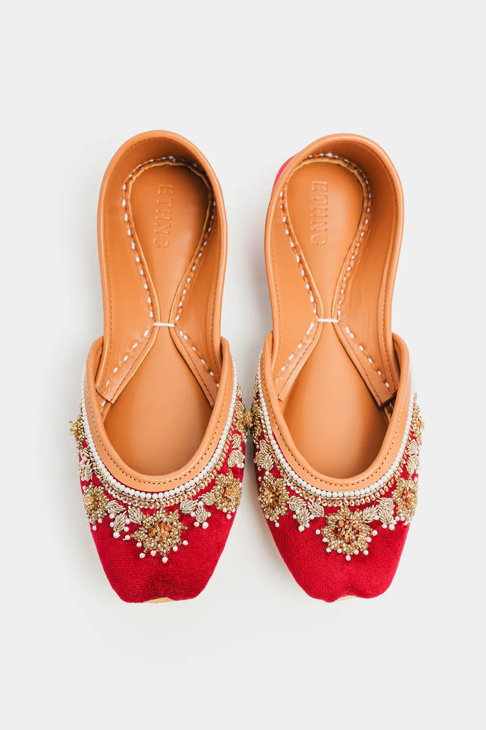 BURGUNDY | E1111/109/415 | ETHNC | FOOTWEAR