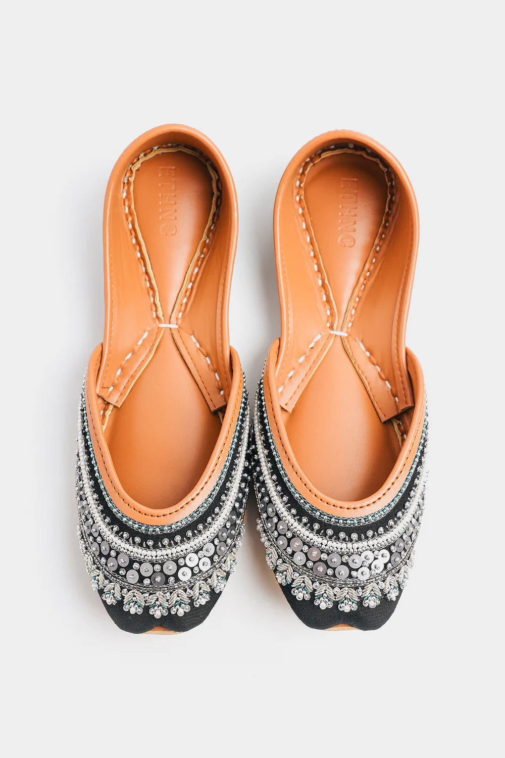 BLACK | E1112/109/901 | ETHNC | FOOTWEAR