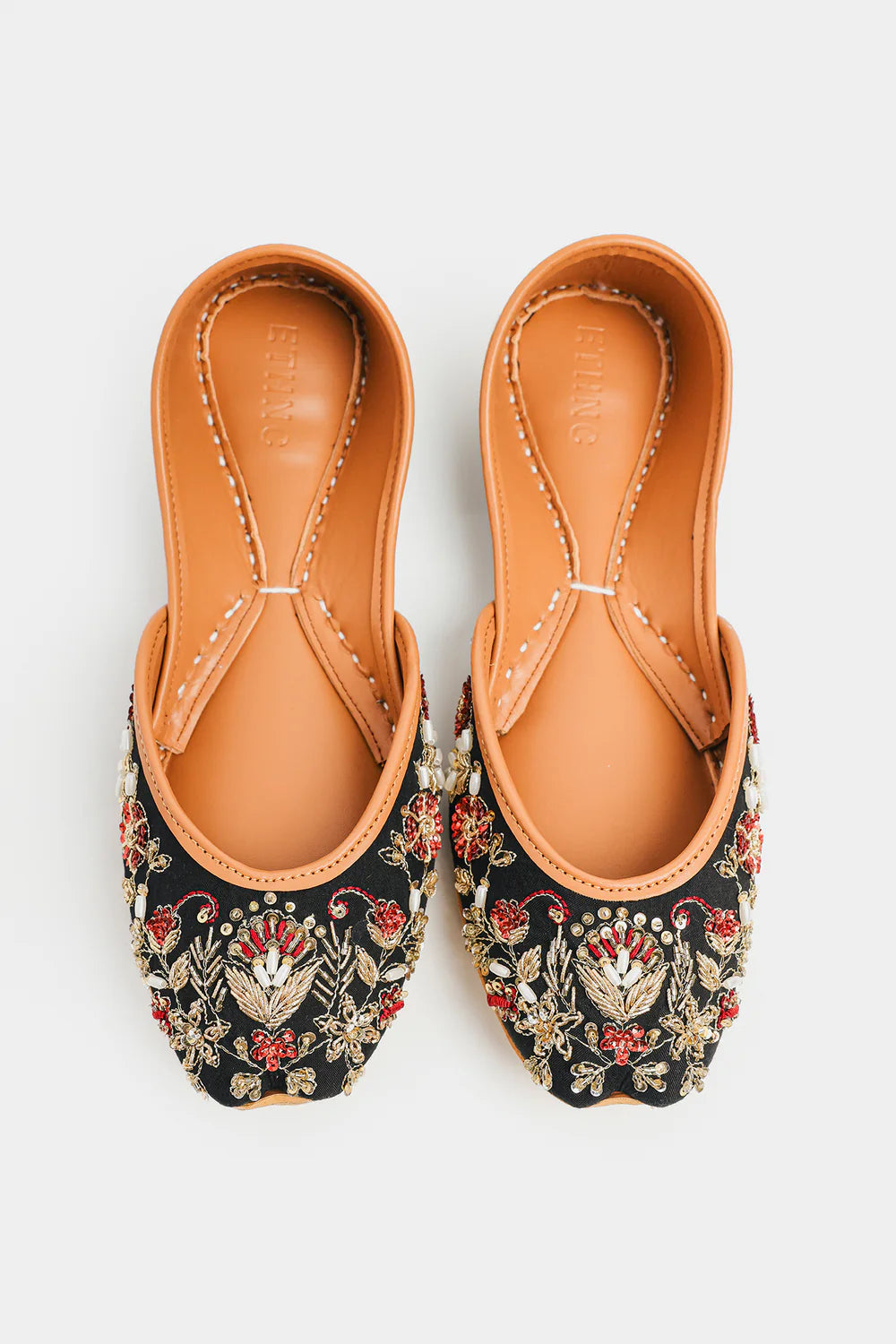 BLACK | E1117/109/901 | ETHNC | FOOTWEAR