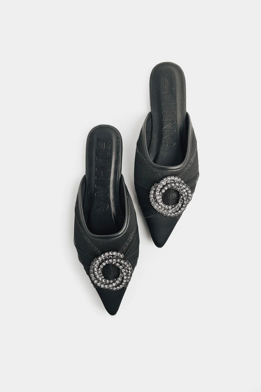 BLACK | E1121/109/901 | ETHNC | FOOTWEAR