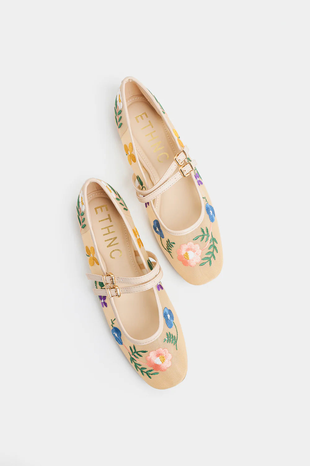 PALE YELLOW | E1146/109/114 | ETHNC | FOOTWEAR