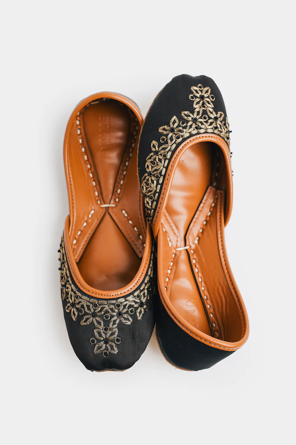 BLACK | E1159/109/901 | ETHNC | FOOTWEAR