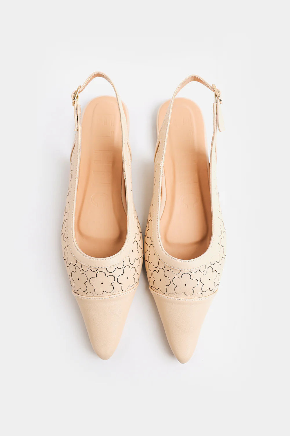 PALE YELLOW | E1164/109/226 | ETHNC | FOOTWEAR