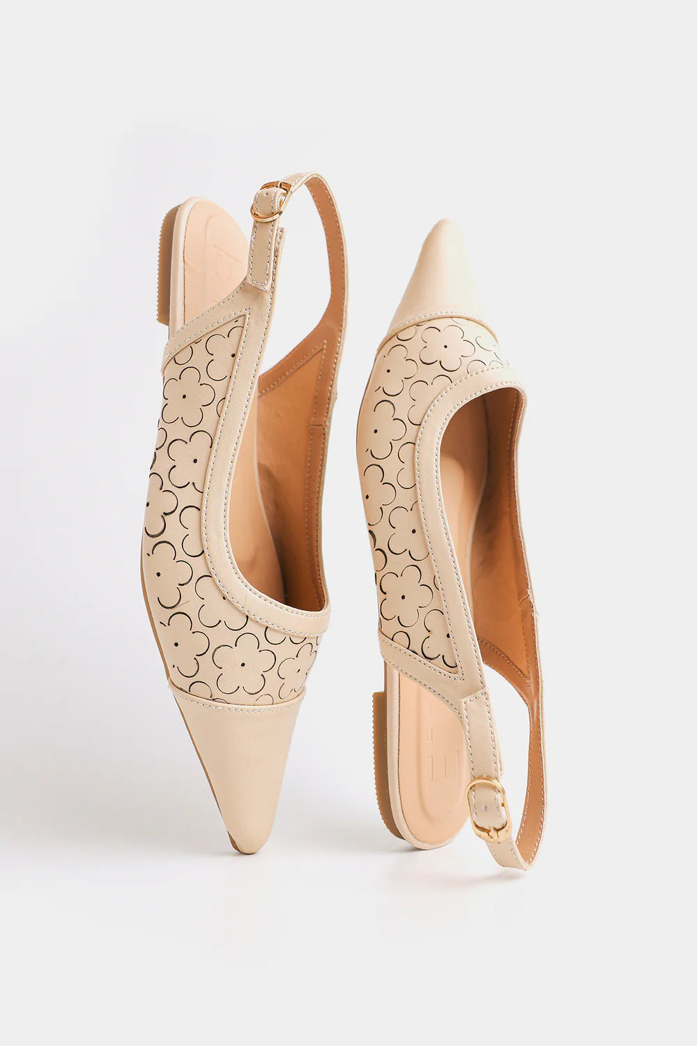 PALE YELLOW | E1164/109/226 | ETHNC | FOOTWEAR