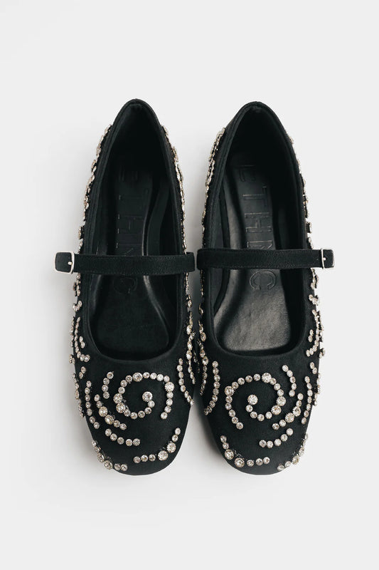 BLACK | E1167/109/901 | ETHNC | FOOTWEAR