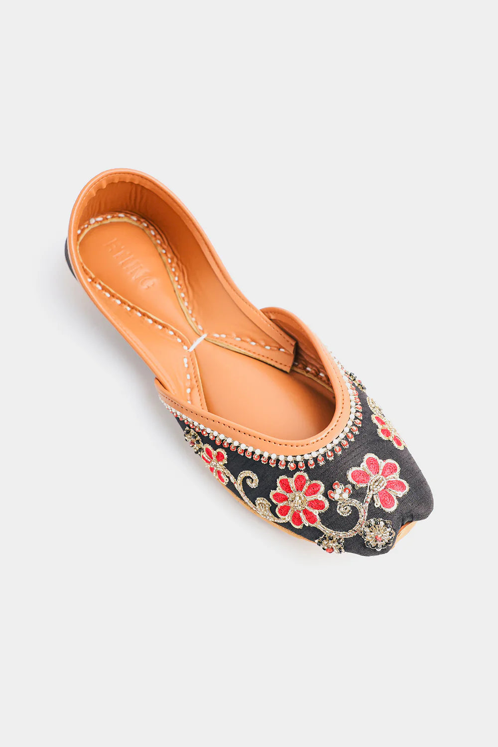 BLACK | E1169/109/901 | ETHNC | FOOTWEAR