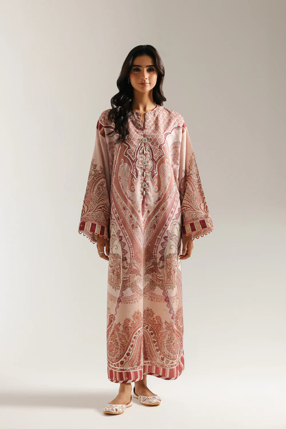 POWDER PINK | E3491/103/315 | ROZANA | Ethnc