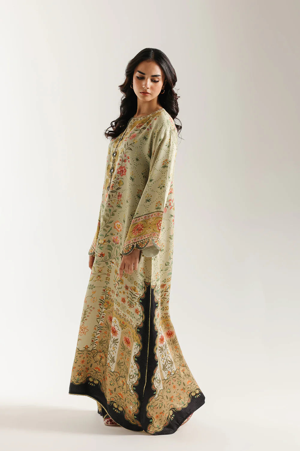 APPLE GREEN | E3521/103/12 | ROZANA | Ethnc