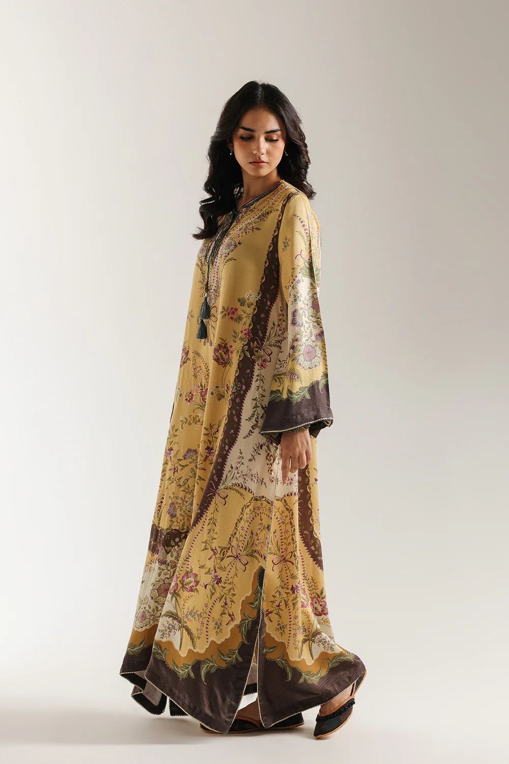 PALE GREEN | E3525/103/130 | Rozana collection 25' - Drop 03 | Ethnc