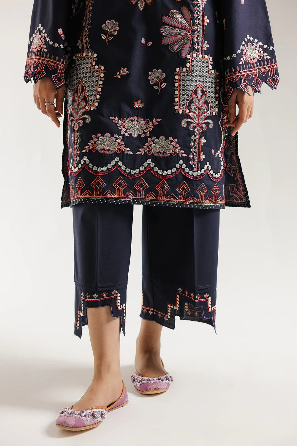 INDIGO BLUE | E3631/103/622 | ROZANA | Ethnc