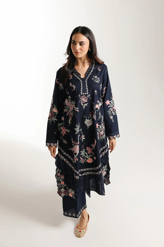 INDIGO BLUE | E3647/103/622 | Rozana collection 25' - Drop 03 | Ethnc