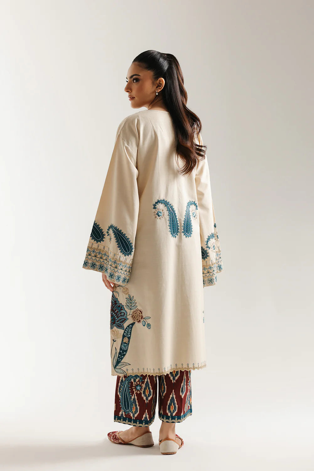 LEMON ICING | E3670/103/004 | Rozana collection 25' - Drop 03 | Ethnc