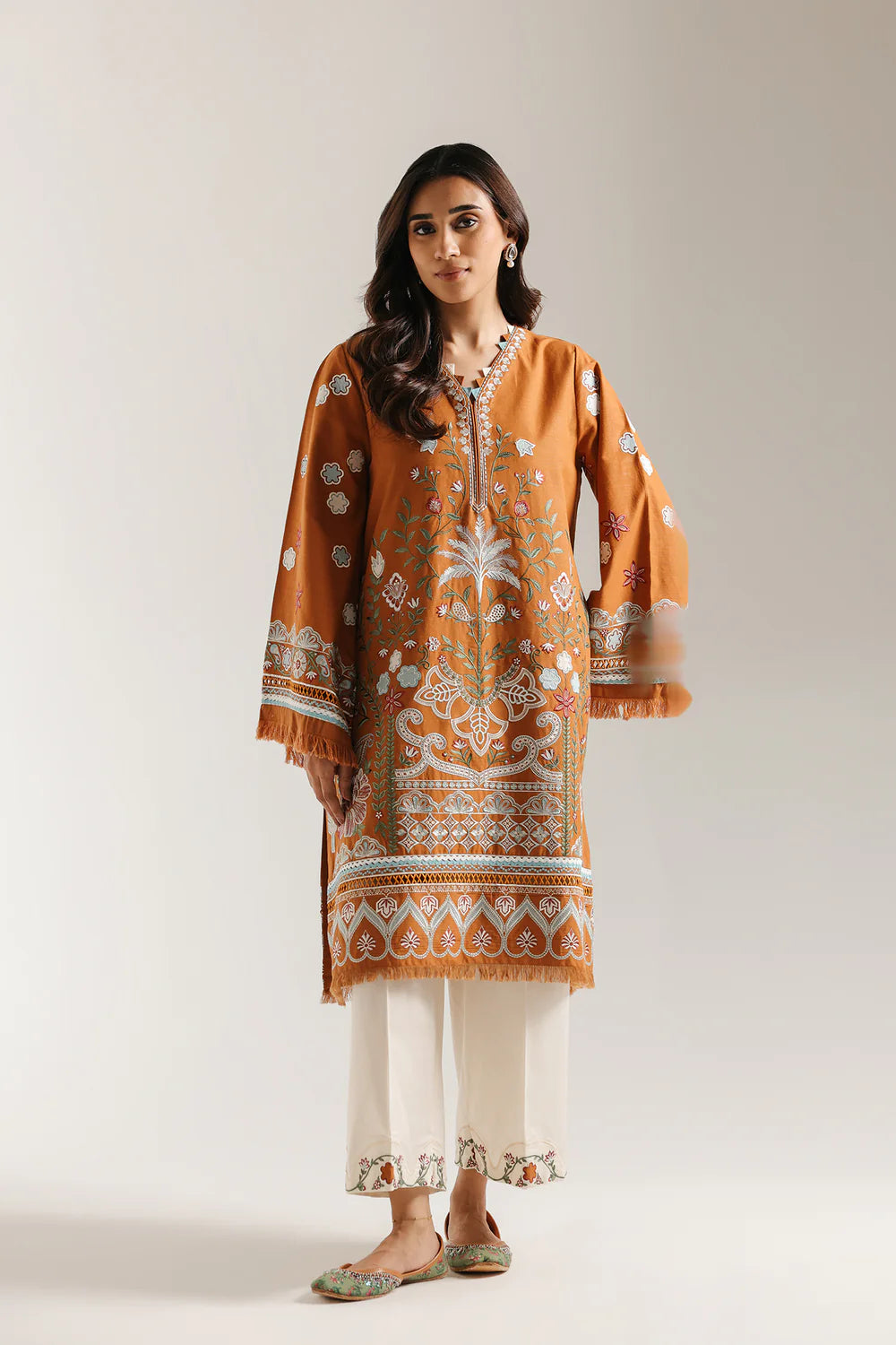 MUSTARD | E3680/103/220 | Rozana collection 25' - Drop 03 | Ethnc