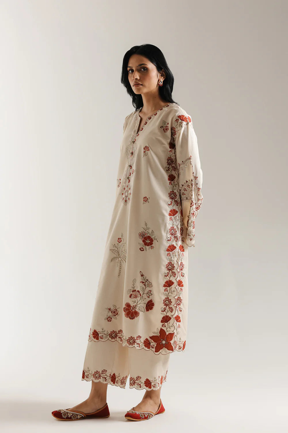 LEMON ICING | E3693/103/004 | Rozana collection 25' - Drop 03 | Ethnc