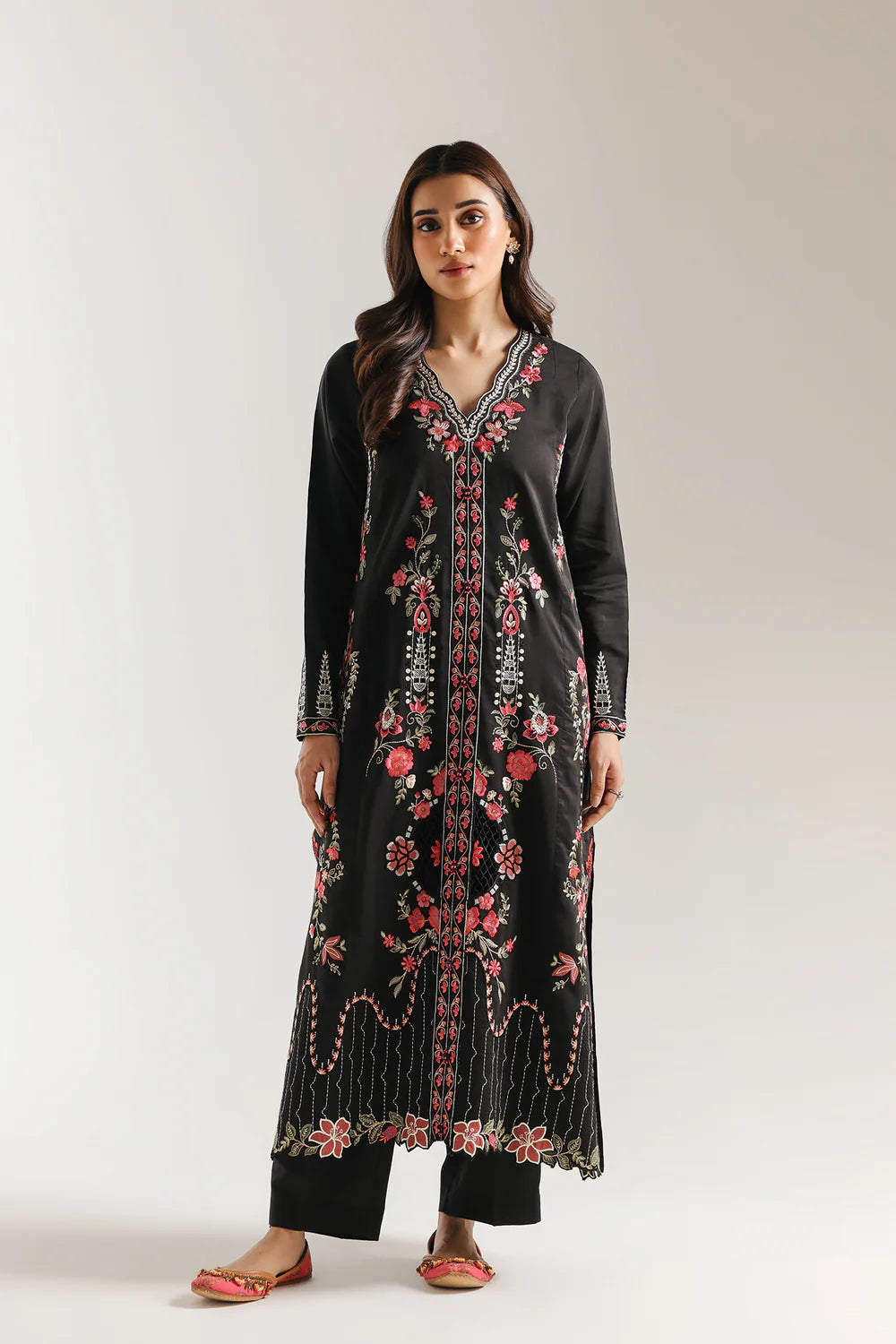 BLACK | E4013/103/901 | Rozana Collection SS '26 Drop 3 | Ethnc