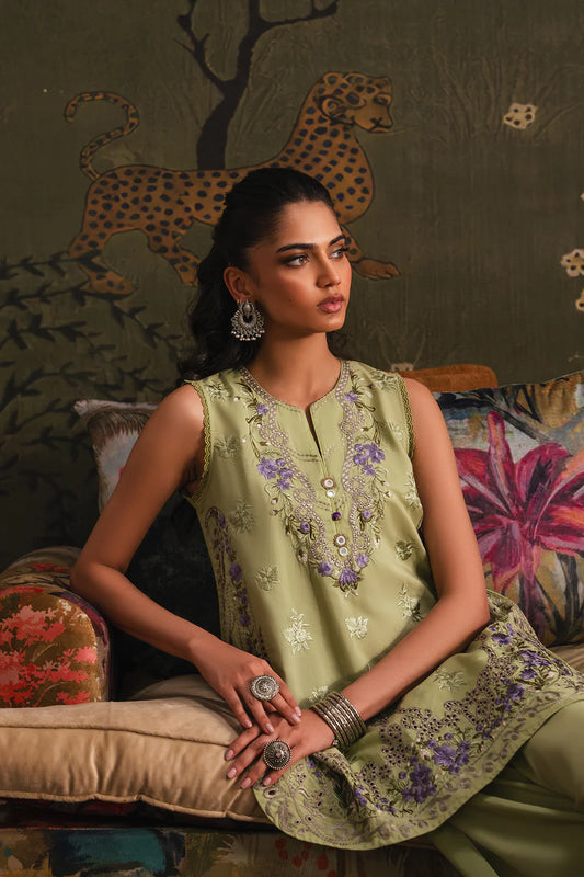 APPLE GREEN | E4058/103/127 | Rozana Collection SS '26 - Drop 4 | Ethnc