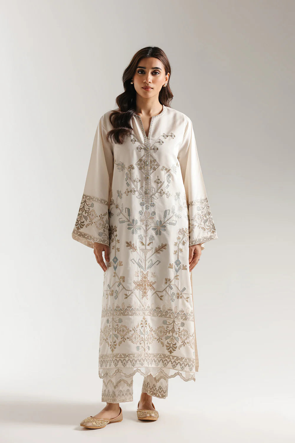 STONE | E4081/103/817 | Rozana Collection SS '26 Drop 3 | Ethnc