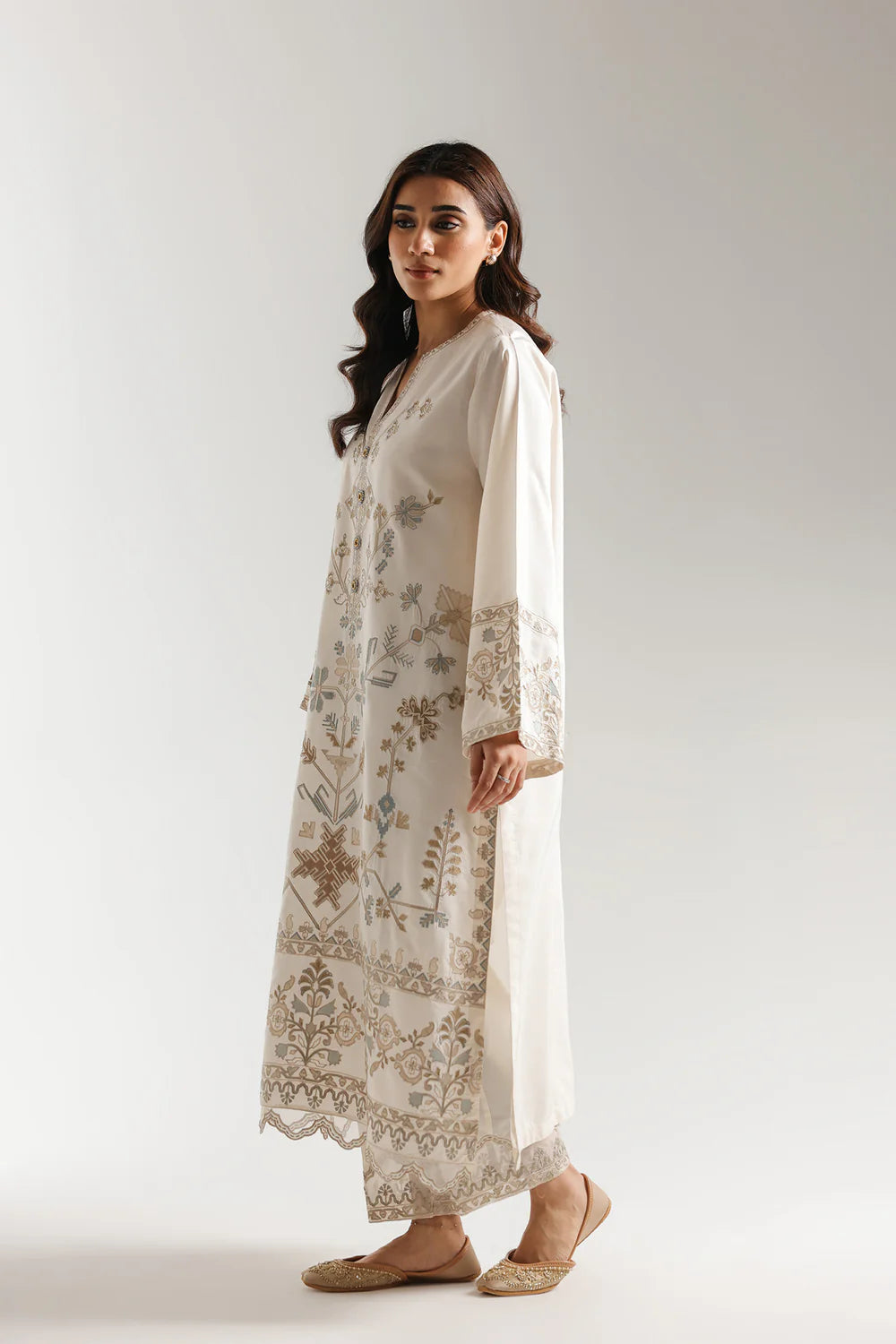 STONE | E4081/103/817 | Rozana Collection SS '26 Drop 3 | Ethnc