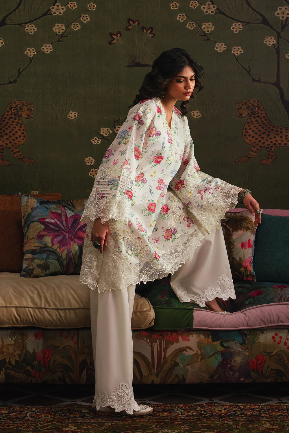 COCONUT MILK | E4095/103/003 | Rozana Collection SS '26 - Drop 4 | Ethnc