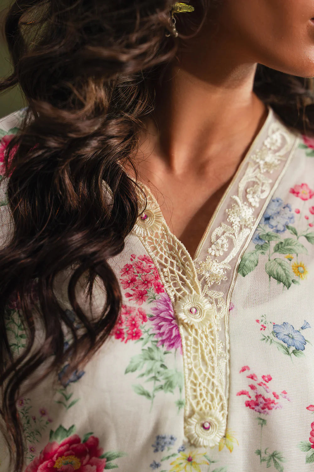 COCONUT MILK | E4095/103/003 | Rozana Collection SS '26 - Drop 4 | Ethnc