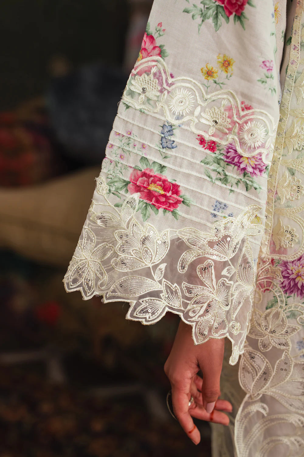 COCONUT MILK | E4095/103/003 | Rozana Collection SS '26 - Drop 4 | Ethnc