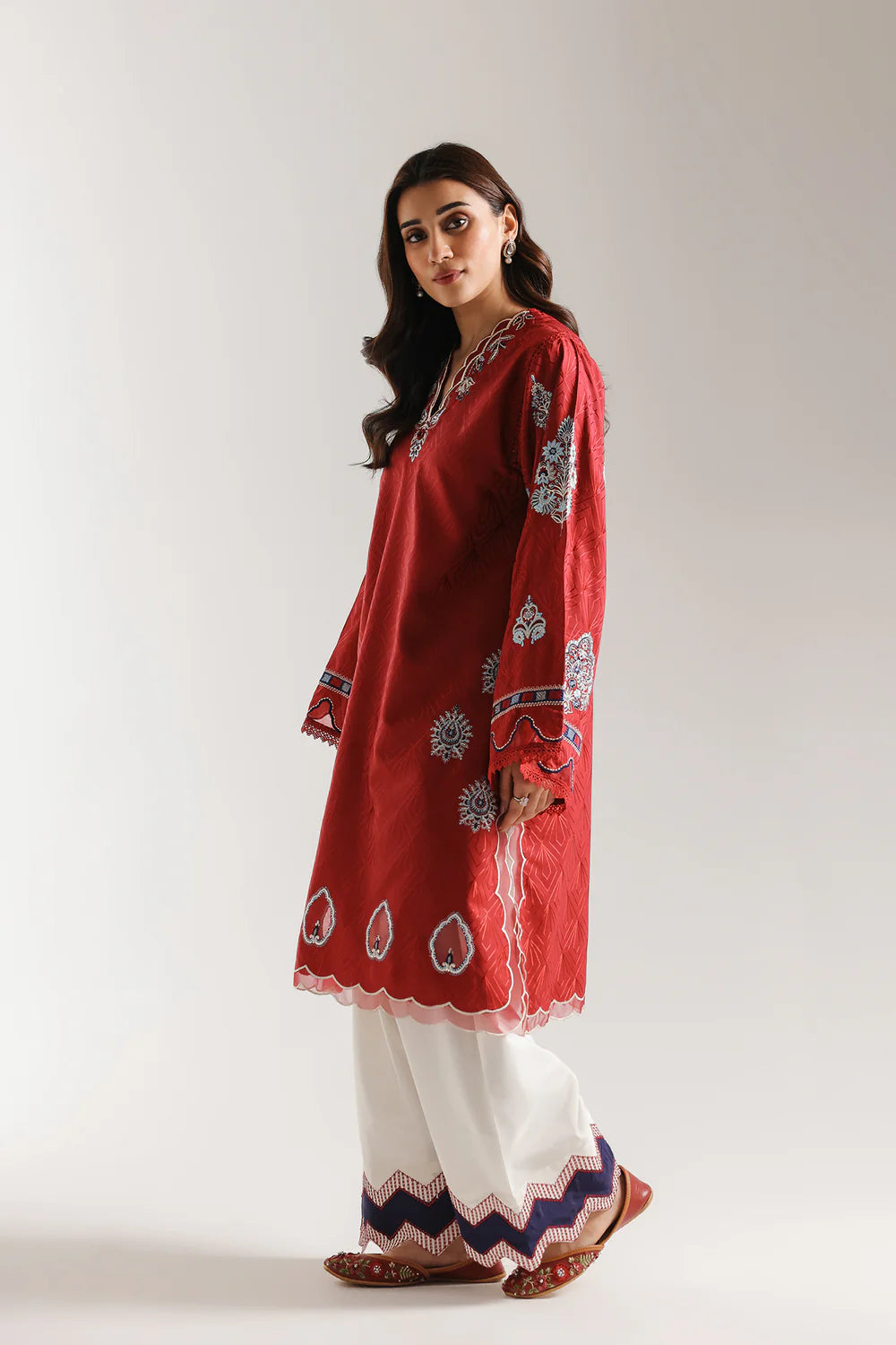 DEEP BURGUNDY | E4101/103/414 | Rozana Collection SS '26 Drop 3 | Ethnc