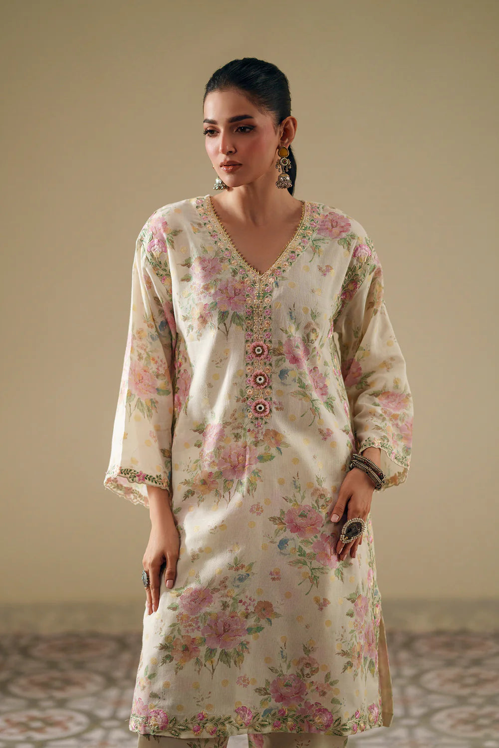 VANILLA ICE | E4113/103/005 | Rozana Collection SS '26- Drop 7 | Ethnc