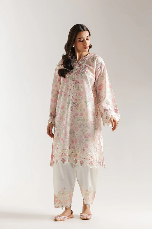 LIGHT PINK | E4127/103/316 | Rozana Collection SS '26 Drop 3 | Ethnc