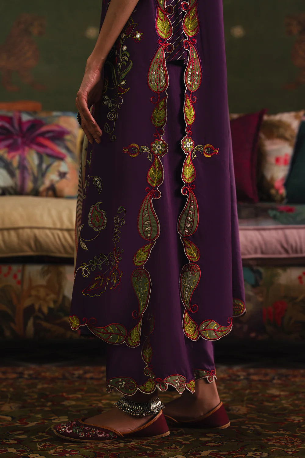 VIOLET | E4132/103/518 | Rozana Collection SS '26 - Drop 4 | Ethnc