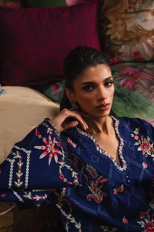 INDIGO BLUE | E4212/103/622 | Rozana Collection SS '26 - Drop 4 | Ethnc