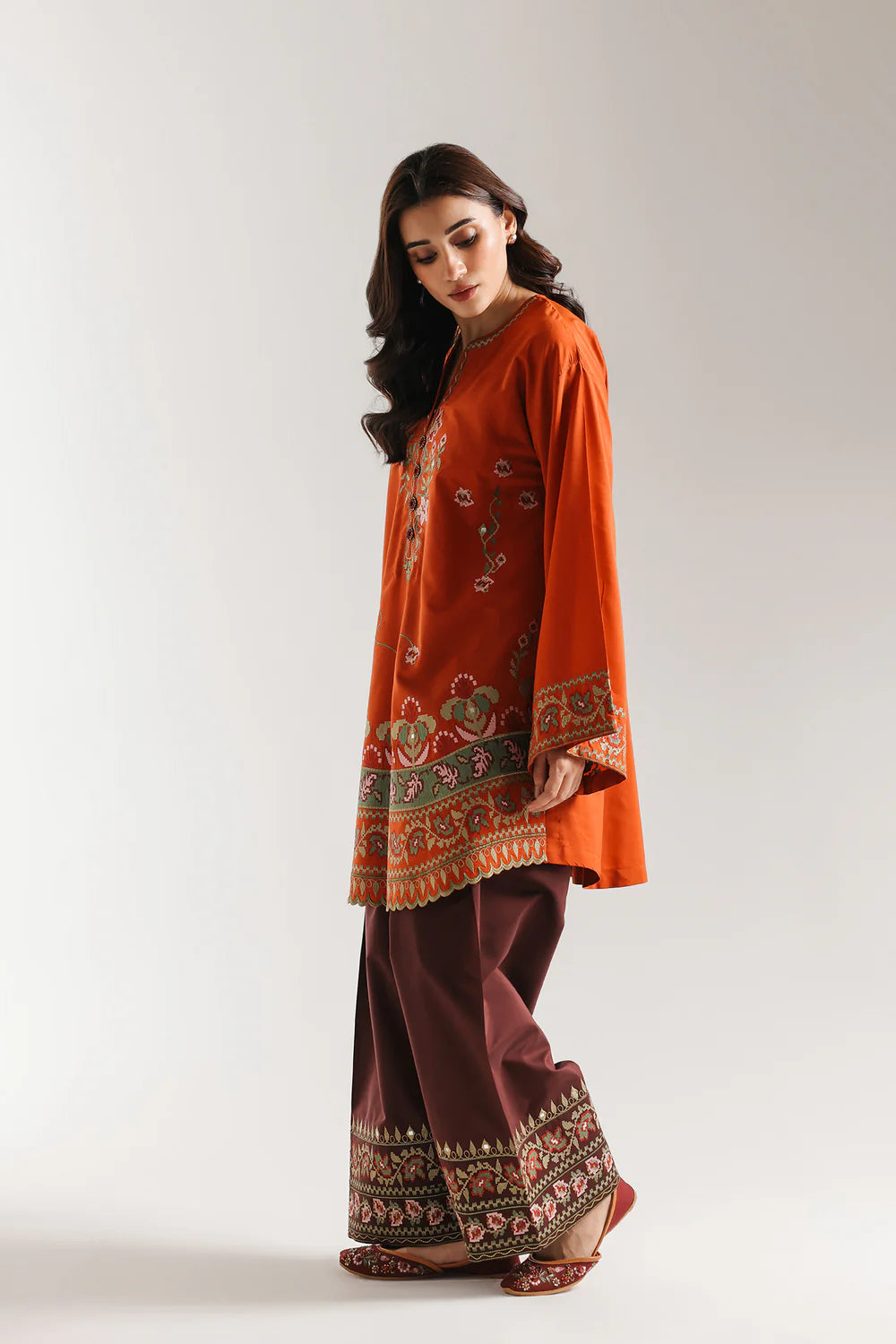 ORANGEADE | E4229/103/209 | Rozana Collection SS '26 Drop 3 | Ethnc